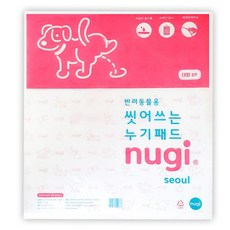 배변패드 강아지 6매 대형 화장실 빨아쓰는 패드 누기 EA50326941ea mpl*973zJ, 1, 6개 - 누기패드