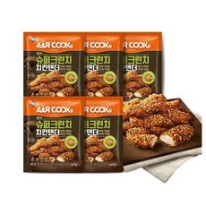 올반 슈퍼크런치 치킨텐더 440gx5팩, 5개, 440g, 상세설명참조