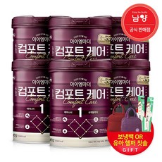 아이엠마더 컴포트케어 분유 1단계, 800g, 6개