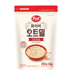 포스트 화이버 오트밀 오리지널 시리얼, 350g, 4개