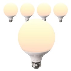 Vitson G95 LED燈泡 12W 白色 短型, 5個, 黃光