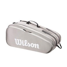 윌슨 투어 테니스 라켓 채 가방 숄더백 토트백 슬링백 WILSON, 스톤 그레이
