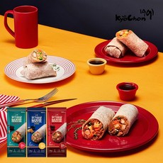 [교촌] 닭가슴살 브리또 3종 1팩, 02. 단짠콤보 1팩, 상세설명 참조