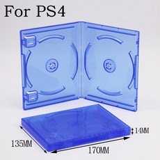 블루레이플레이어 블루레이ODD DVD플레이어 CD플레이어 4K 영상플레이어 PS4 PS5 게임 더블 디스크 교체 스페어 블루 레이 박스 2 CD 1 개, 1.For ps4