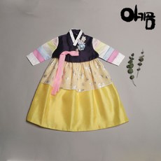아기곰한복 여아한복 은나비