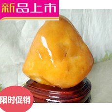 황 용 옥 원 석 황랍 석 기석 관상 석 황색 돌 장식품 풍수