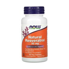 나우푸드 레스베라트롤 포도씨추출물 100mg 60베지 캡슐, 60정, 1개