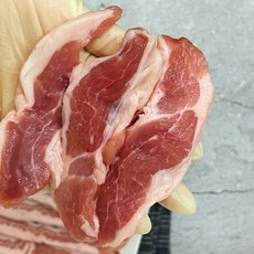 돼지고기 가브리살 등심덧살 특수부위, 1개, 1kg
