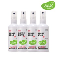 무무스가드플러스 베어가드 80ml 2+2 모기기피제벌레퇴치이카리딘15%, 4개