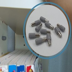 PARABRO 선반다보 다보 피스 선반고정 논슬립 6mm 10P, 1세트