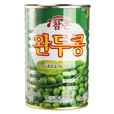 참존 완두콩 400g 완두콩통조림, 1개