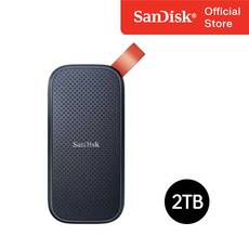 샌디스크 Portable SSD E30, 2TB, 블랙