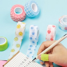 아이민 귀여운 캐릭터반창고 자가점착 미니 캐릭터붕대 손마디반창고, 베이지, 1개, 1개입
