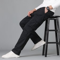 남자 카고바지 면100% 트랜드 데일리 카고 긴바지