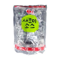 태산 새코미 소스 1박스(5gx200개)x6봉 간편한 일회용 발효식초, 6개, 200g