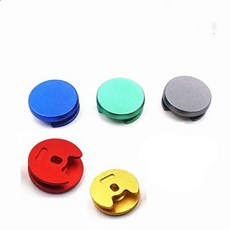 3DS용 금속 버튼 1pcs 3DS XL LL 아날로그 컨트롤러 스틱 캡 2DS용 3D 조이스틱 새로운 2DS 엄지스틱 버튼(빨간색), blue