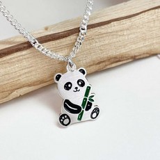 아기 대나무 판다 은 미아방지 목걸이, 36cm(기본), 종이가방필요없어요, 1개