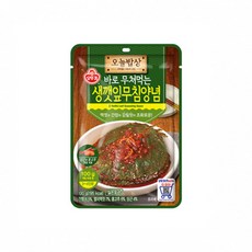 오뚜기 오늘밥상 생깻잎무침양념, 1개, 100g