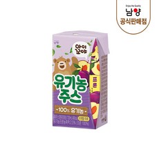 [남양] 아이꼬야 : 베이비 주스 (사과/배) 120ml x (24개입), 아이꼬야 베이비음료 이온케어, 24개