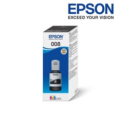 엡손 Epson 정품 무한잉크 008 T06G100 검정 L6490 L6460 L11160 L6570 L6550 L15160 L15150