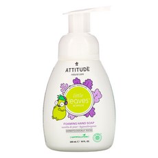 ATTITUDE Little Leaves 사이언스 포밍 핸드솝 바닐라 배 295ml(10fl oz) 3팩, 1개, 295ml