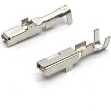 루팅 매장 50pcs 자동차 크림프 스플라이스 단자 자동선 케이블 암수 커넥터 2.2MM 시리즈 핀핏 호환 Hyundai Ki, 50 pcs of G80_흰색