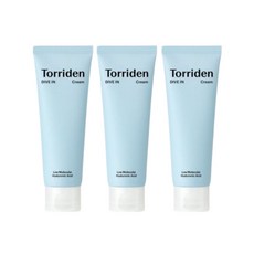 토리든 다이브인 저분자 히알루론산 크림, 80ml, 3개