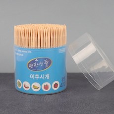 [1+1] 양면이쑤시개 낱개이쑤시개 이쑤시개 이쑤시게 양면 일회용이쑤시개 요지 470P, 2개, 470개입