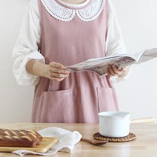 셔링 포켓 보육교사 앞치마 어린이집 주방 선생님 가정용 교사용 이쁜 예쁜, 네이비