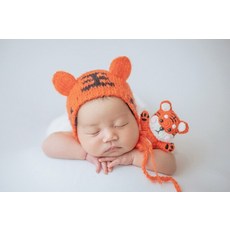 캐릭터인형모자호랑이