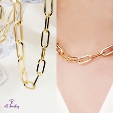 클립체인순금목걸이