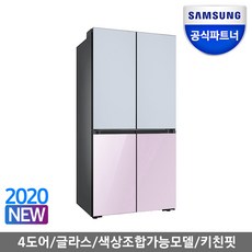 삼성전자 인증점 삼성 냉장고 비스포크 키친핏 RF61T91C3AP 오더메이드, RF61T91C3AP 글라스