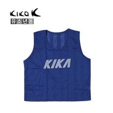 [] 키카 쥬니어 팀조끼(블루) 축구 야유회 단체 팀복