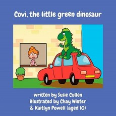 Covi the little green dinosaur Paperback, Lulu.com