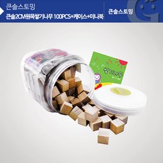 초등교과원목쌓기나무100
