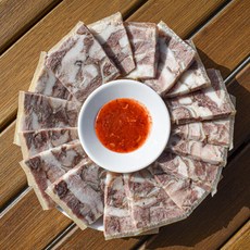 [식탁이야기] 잡내없는 고소한 맛의 통편육 500g (새요미 1팩), 1개