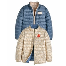 [NC고잔]리바이스키즈 @2023신상@ 아동 주니어 리버서블 다운자켓 V234DM381P