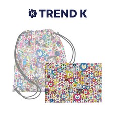 뉴진스 앨범 [Supernatural] 드로우스트링백 Newjeans 슈퍼네츄럴 NJ X MURAKAMI Drawstring Bag Ver. (미개봉)