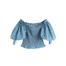 퍼프블라우스도안