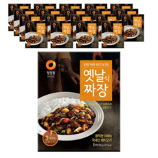 청정원 옛날식짜장, 180g, 300개