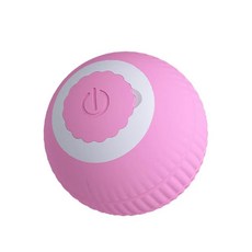 고양이 스마트 롤링 볼 전기 인터랙티브 훈련 실내 놀이용 움직이, 1개, 1.Pink