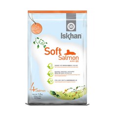 이즈칸 독 소프트 연어 사료 1.2kg, 단품