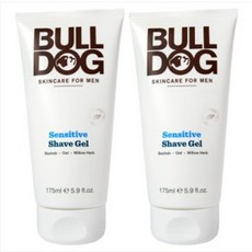 불독 Bulldog 센시티브 쉐이브 면도 젤 175ml 2개