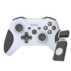 무선 2.4G 컨트롤러 듀얼 진동 콘솔 컨트롤러 내장 3.5MM 잭 대기 시간 없음 600mA Xbox One X S PC용