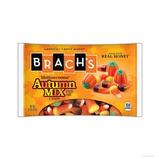 Brach's Autumn Mix Candy 브래치스 멜로우크림 어텀 믹스 할로윈 캔디 11oz(312g) 2팩, 312g, 2개