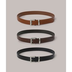 라미네즈 30mm 스퀘어 실버 벨트 3컬러