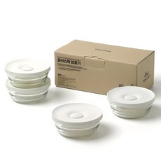 Glasslock 飯用容器 310ml, 椰奶, 4個