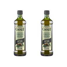  COOSUR 쿠서 인텐스 피쿠알 엑스트라 버진 올리브 오일 1L 2팩, 1개 