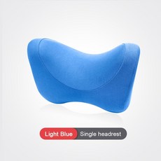 기능성 쿠션 k8 카니발 팰리세이드 카니발 테슬라 벤츠 차량용 어린이 목쿠션쿠션 4, 하늘색 베개