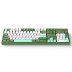 지데빌 MX 체리 저소음 적축 기계식 RGB 게이밍 유선키보드, 일반형, 아미 그린, G915 PRINCE